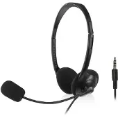 ACT AC9330, Kantoor-/callcenter headset, met microfoon, zwart