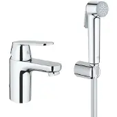 GROHE Eurosmart Cosmopolitan - Wastafelkraan Hygienica, chroom 23125000