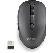 NGS EVO Muis, rechts, Optisch, Draadloos (RF), 1600 DPI, Zwart