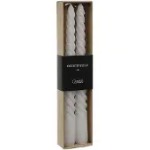 Countryfield Dinerkaars Twirly 20cm 2 stuks - wit