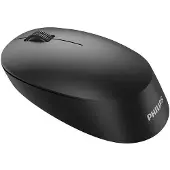 Philips SPK7307B/00, Geschikt voor zowel rechtshandigen als linkshandigen, Optisch, Draadloos (RF), 1600 DPI, Zwart