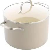 GreenChef Soeppot Nordics Met Keramische Antikleeflaag met deksel 24 cm