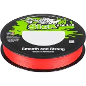 Berkley Sick Braid - 150 meter gevlochten visdraad, diameter/draagkracht: 0.06 mm / 5.4 kg, kleur: rood