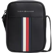 Tommy Hilfiger Schoudertas 'Metro' navy / rood / zwart / wit