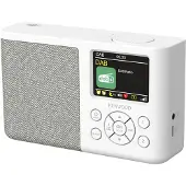 Kenwood CR-M33DAB DAB+ Radio - Interne accu - Wit
