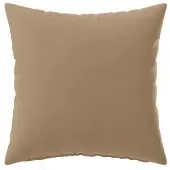 vidaXL Kussensloop 2 st HEERLEN Taupe 45 x 45 cm Polyester