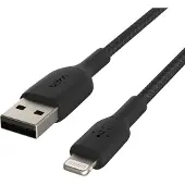 Belkin Braided A-LTG 0.15M BLK