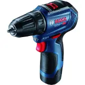 Bosch GSR 12V-30 Professional, schroefboormachine met slagfunctie, pistoolgreep, blauw, Duitsland, 1600 omw/min, 420 omw/min