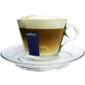 Lavazza Cappuccino Glas met Schotel - 150 ml