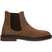 Manfield Taupe suède chelsea boots | Maat 46