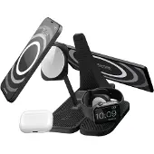 ZENS Modulair Draadloos Oplader, 4-in-1, Zwart
