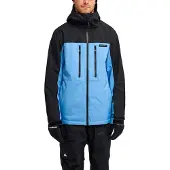 Quiksilver - Ski jassen - Sycamore 20K Jacket Quiet Harbor voor Unisex - Maat L - Blauw