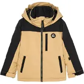 Quiksilver - Kinder ski jassen - Little Mission Kids Jacket Kelp voor Unisex - Kindermaat 6-7 jaar - Beige