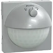 Merten Sensor module met schakelaar, aluminium, inbouw, type: MEG5711-0460