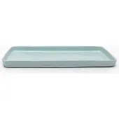 Serax Terres de Rêves schaal 38 x 18 cm stoneware lichtblauw