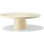 HEMA Taartplateau Ø28cm Knap New Bone China Geel (geel)