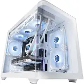 Mars Gaming MC-FUSIONM Micro-ATX Gaming Behuizing Wit