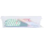 HEMA Opbergbox 8L Madrid transparant 40x30x12 (transparant)
