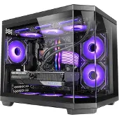 Mars Gaming Mini Toren Behuizing - - MC-3TCorem - Zwart - Glazen Panelen - Micro ATX