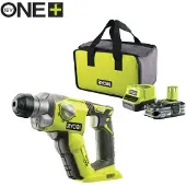 Ryobi Marteau perforateur 18V OnePlus - 1 batterie LithiumPlus 2.5Ah - 1 chargeur rapide R18SDS-125S