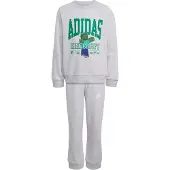 Adidas Trainingspak 'x Minecraft' kobaltblauw / aqua / grijs gemêleerd / groen