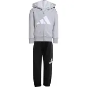 Adidas Trainingspak 'Essentials' grijs / zwart / wit