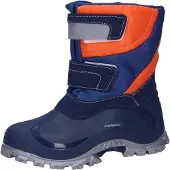 Spirale Winterlaars Simon, oranje/blauw, maat: [Maat invullen]