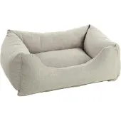 Flamingo hondenbed Geneve, rechthoekig, beige, afmetingen: 65 x 50 x 20 cm