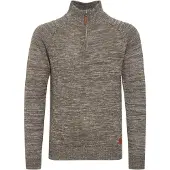 Blend Trui 'Danovan' bruin / grijs gemêleerd / zilver