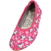 Beck Ballerina's lichtblauw / lila / pink / wit