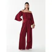St MRLO Jumpsuit 'VICENTE' rood