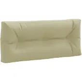 vidaXL Palletrugkussen VIANEN 100% Polyester Lichtgroen