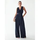 BWLDR Jumpsuit 'Alina' donkerblauw