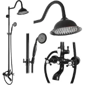REA Doucheset Bergamo Old Black
