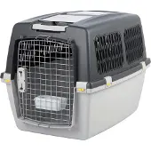 Stefanplast - Dog transport box - GULLIVER MEGA - 70 x 50 x 51 cm - Grey