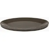 Serax Serveerschaal Dune Tableware By Kelly Wearstler Dark Brown L 57 x 44 x 4 cm