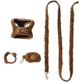 Vertbaudet Hondenwandeling set: harnas + riem + halsband