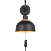 RL Zwarte wandlamp Punch