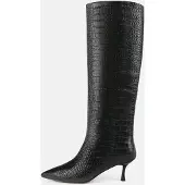 L37 HANDMADE SHOES Boots 'SOMEBODY TOLD ME' zwart