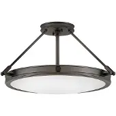 HINKLEY LED Plafondlamp Collier | 4X E27 Max 40W | Black Oxide