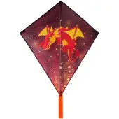 Dragon Fly Diamantvlieger - Draak - Rood/Zwart
