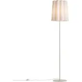 QAZQA Japandi Vloerlamp Beige met Stoffen Kap 160cm - Jenni