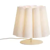 QAZQA Japandi tafellamp beige met stoffen kap 22cm - Jenni