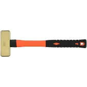 Bahco slagmoersleutelset met aluminiumbrons kop en glasvezel handvat, vonkvrij, 1,5 kg