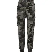 Urban Classics Cargobroek beige / taupe / donkergrijs / zwart