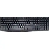 Equip 245215, Bekabeld USB-toetsenbord, zwart, US-lay-out