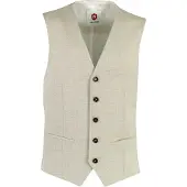 CARL GROSS gilet bruin