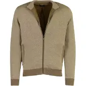 Baileys Vest heren cardigan zip all-over in 2- 622180/875