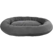 Trixie hondenbed Talia, ovaal, 120 x 95 cm, donkergrijs - comfortabel hondenmandje