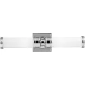 FEISS Wandlamp Payne, dimbaar, chroom / zilver, Badkamer, Glas, Wandlamp